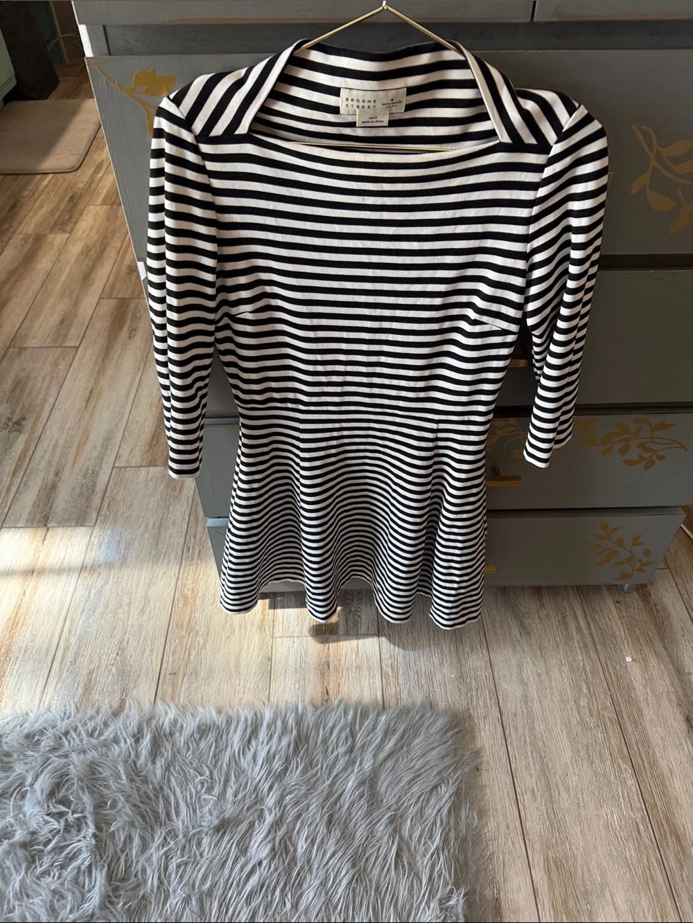 kate spade monochrome striped